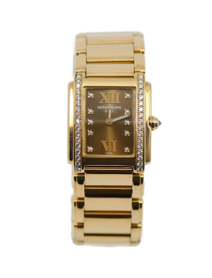 Patek Philippe Twenty-4 Diamond 18K Rose Gold Watch 4908/11R