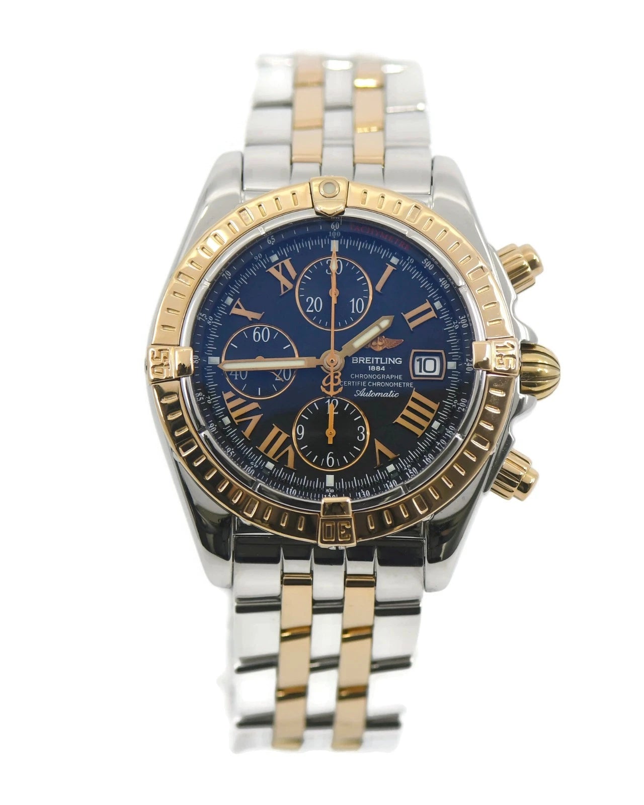 Breitling Chronomat Evolution 18K/Stainless Steel Watch C13356