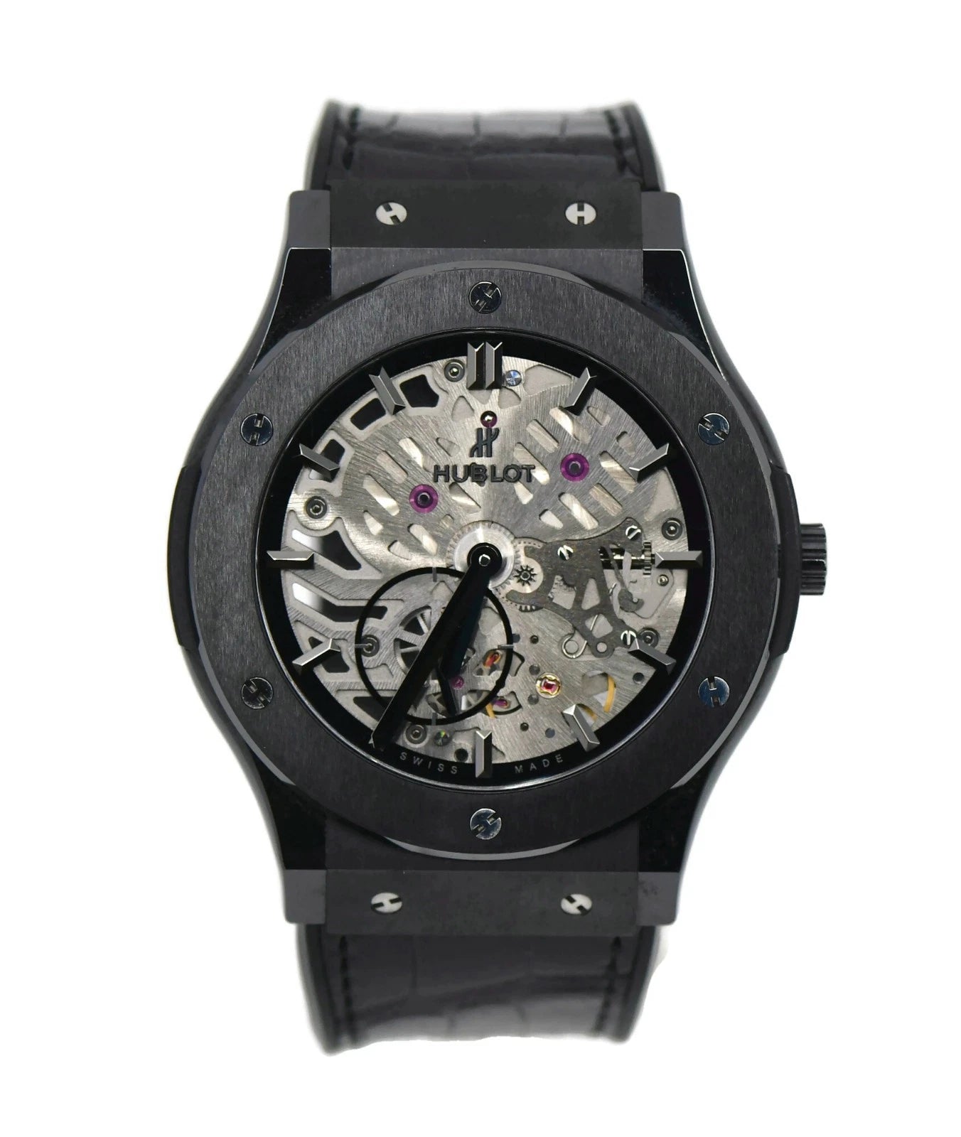 Hublot Classic Fusion Ultra Thin Ceramic Watch 515.CM.0140.LR
