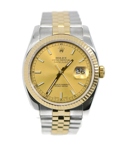 Rolex Datejust 18K/Stainless Steel Watch 116233