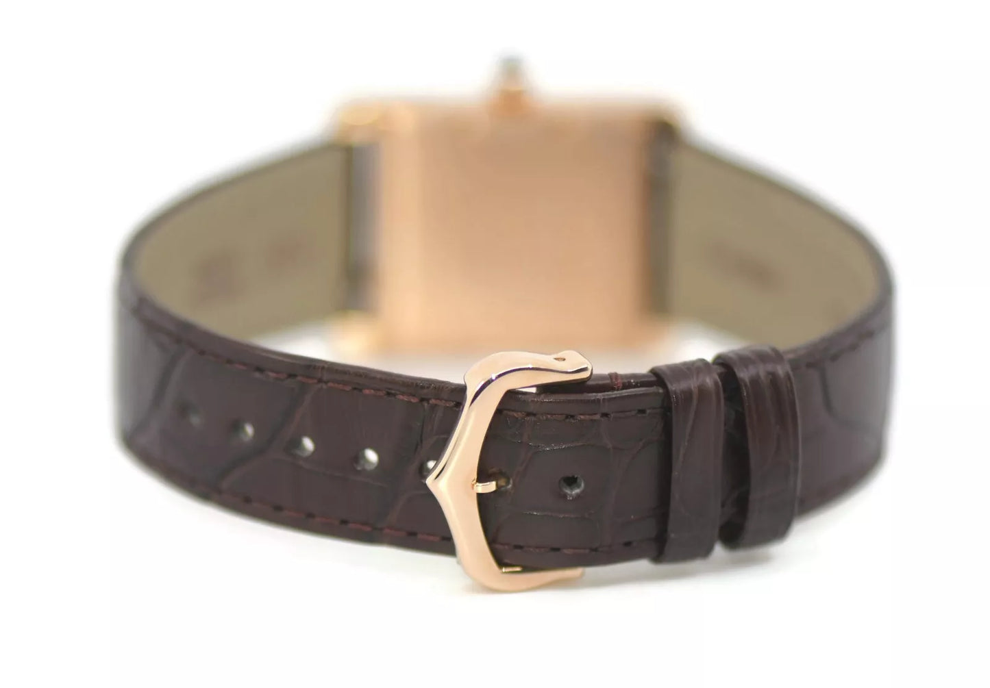 Cartier Tank Louis 18K Rose Gold Watch WGTA0011