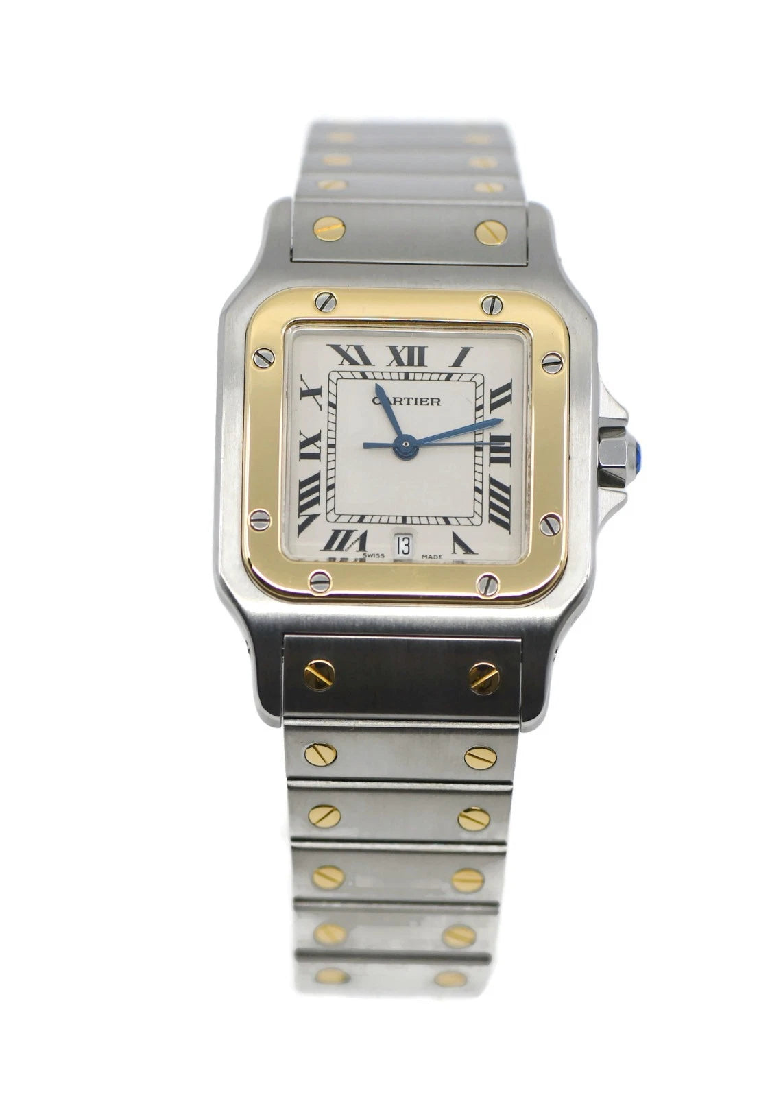 Cartier Santos Galbee 18K/Stainless Steel Watch W20011C4