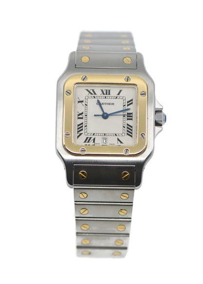 Cartier Santos Galbee 18K/Stainless Steel Watch W20011C4