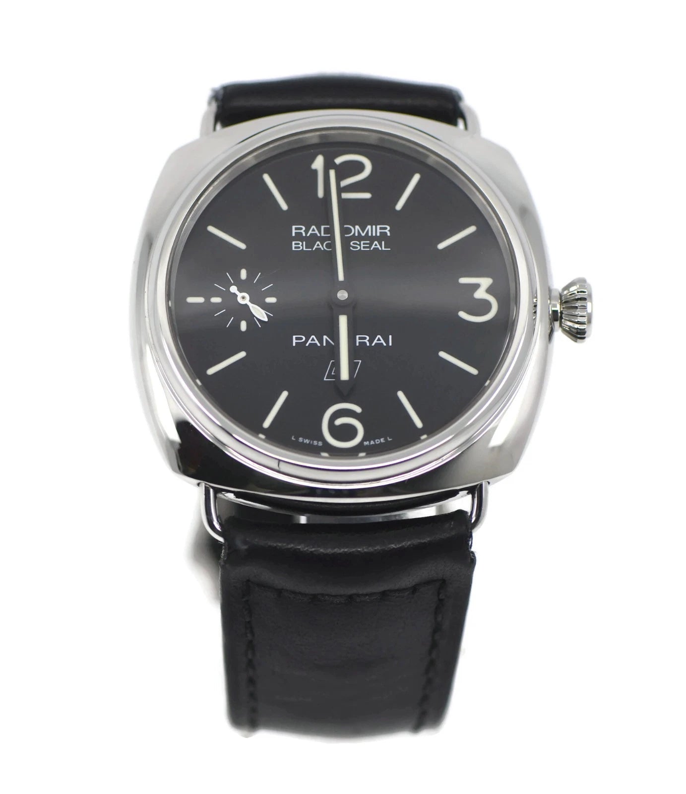 Panerai Radiomir Black Seal Stainless Steel Watch PAM00380