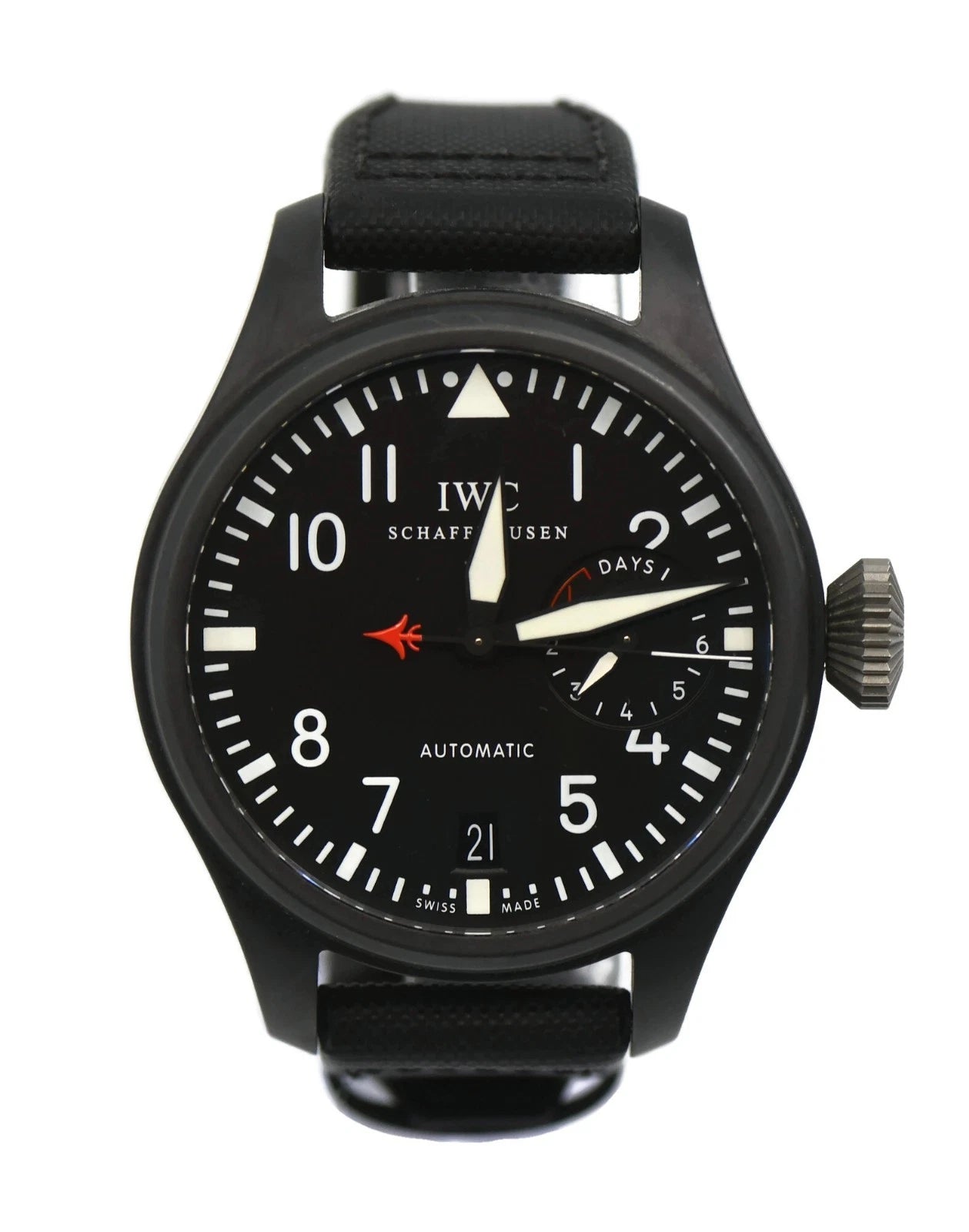IWC Big Pilot Top Gun Ceramic Watch IW501901
