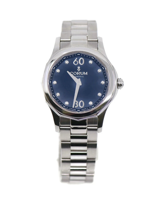 Corum Admirals Cup Diamond Stainless Steel Watch A400/03690