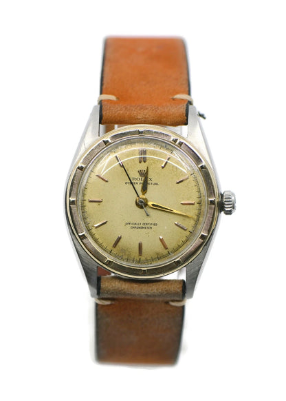 Rolex Oyster Perpetual Stainless Steel Watch 6534