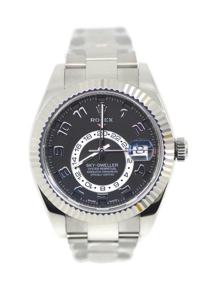 Rolex Sky-Dweller 18K White Gold Watch 326939