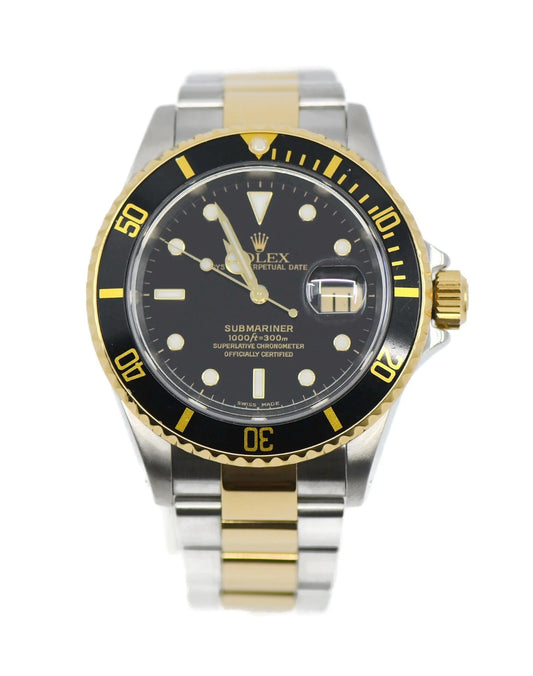Rolex Submariner 18K/Stainless Steel Watch 16613