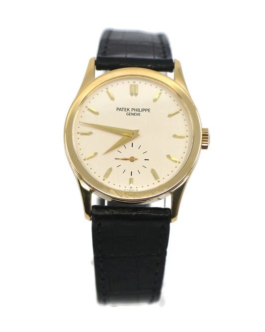 Patek Philippe Calatrava 18K Yellow Gold Watch 5096J
