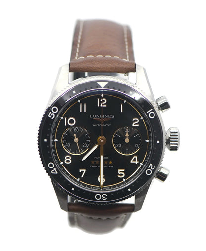 Longines Spirit Chronograph Stainless Steel Watch L38214532