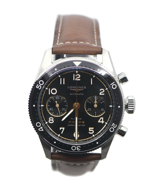 Longines Spirit Chronograph Stainless Steel Watch L38214532