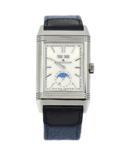 Jaeger LeCoultre Reverso Tribute Calendar Stainless Steel Watch Q3918420