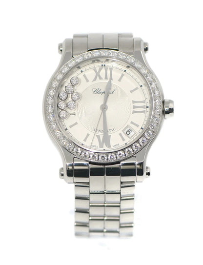 Chopard Happy Sport Diamond Stainless Steel Watch 278559