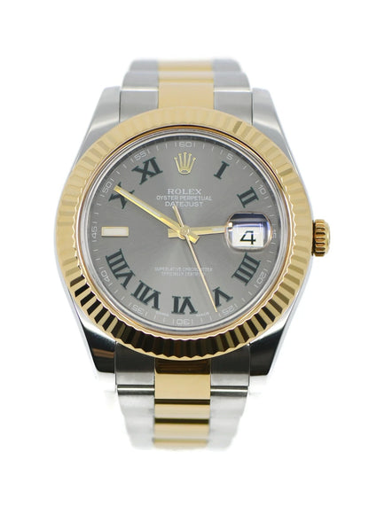 Rolex Datejust 41 Wimbledon 18K/Stainless Steel Watch 116333