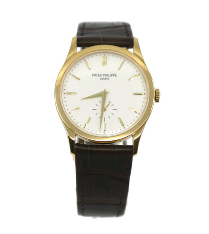 Patek Philippe Calatrava 18K Yellow Gold Watch 5196J