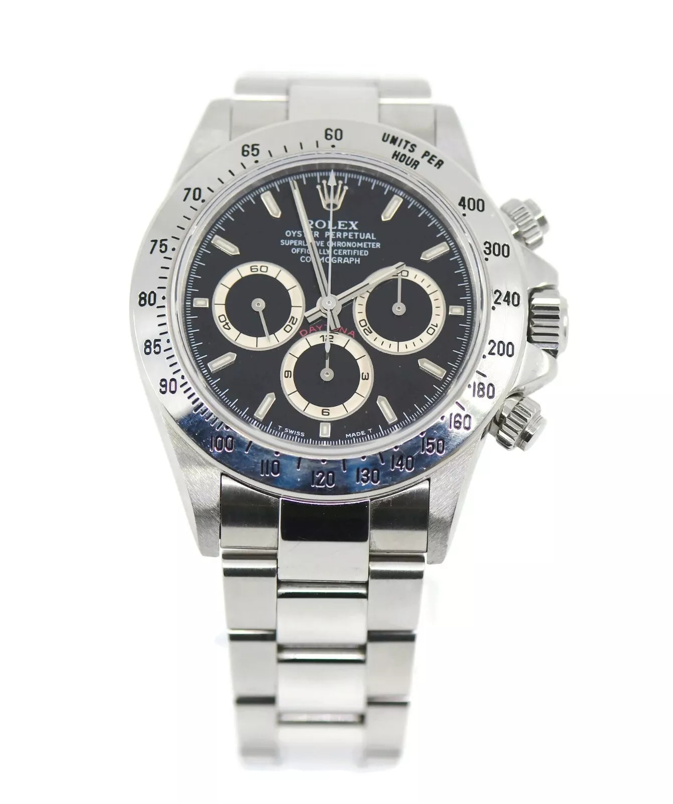 Rolex Daytona Zenith Stainless Steel Watch 16520