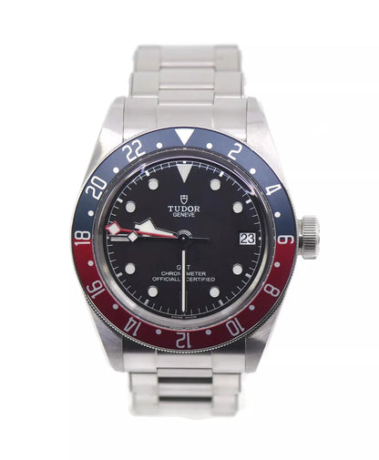 Tudor Black Bay GMT Pepsi Stainless Steel Watch 79830RB