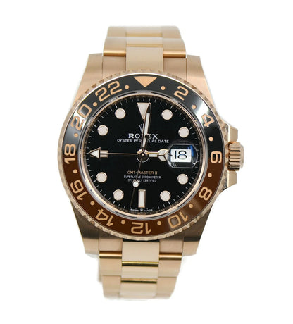 Rolex GMT-Master II 18K Rose Gold Watch 126715CHNR