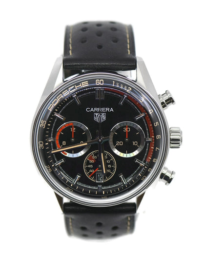 Tag Heuer Carrera Porsche Chronosprint Stainless Steel Watch CBS2015