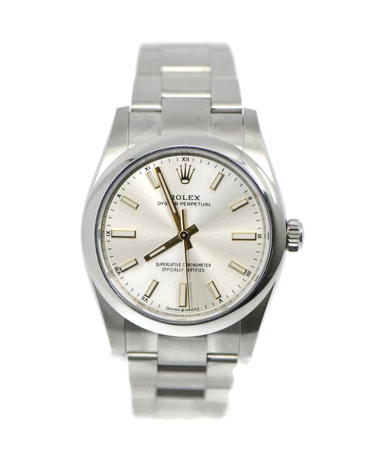 Rolex Oyster Perpetual 34 Stainless Steel Watch 124200