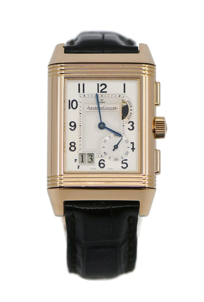 Jaeger LeCoultre Reverso GMT 18K Rose Gold Watch Q3022420