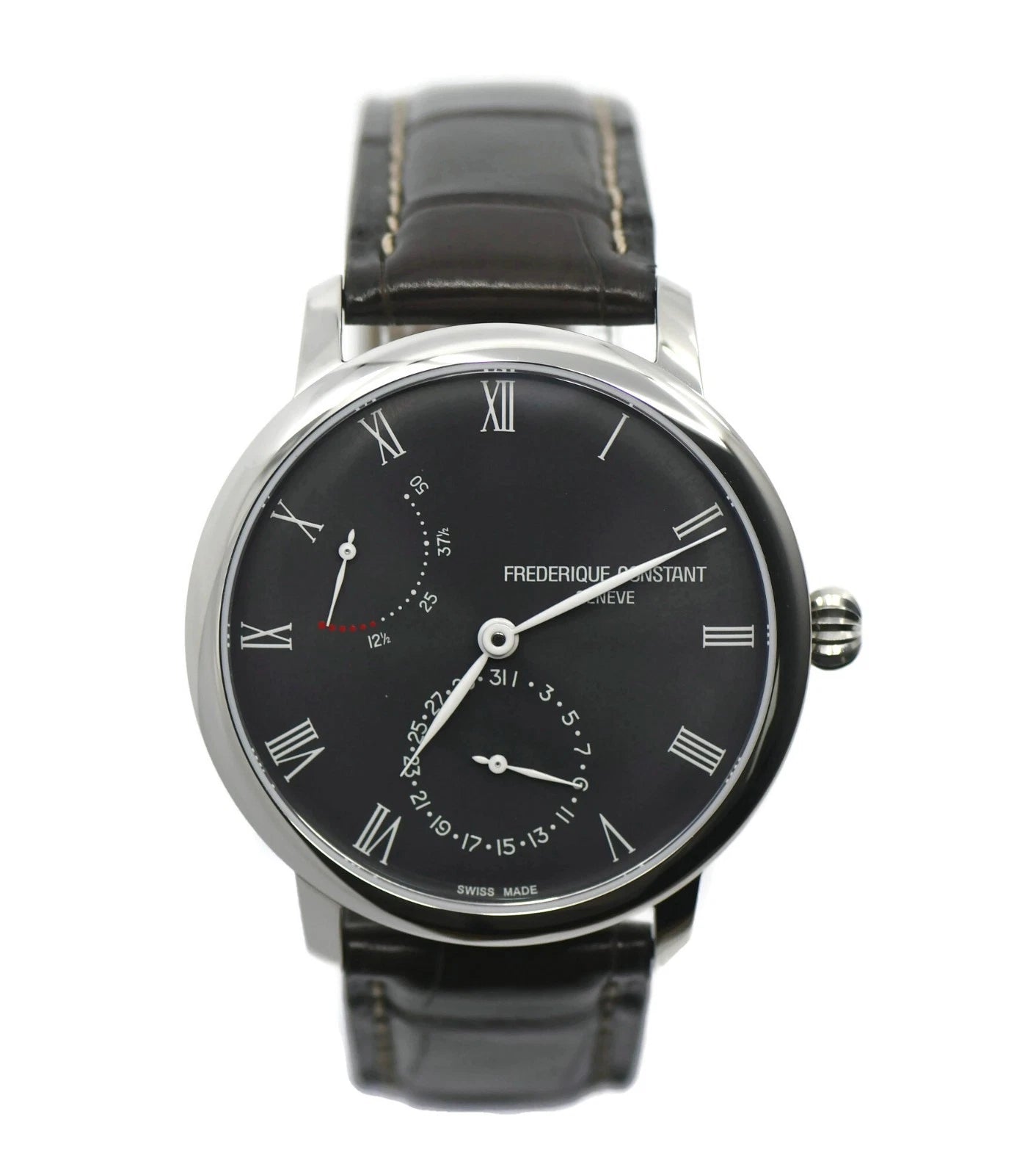 Frederique Constant Slimline Stainless Steel Watch FC-723