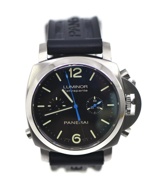 Panerai Luminor 1950 Rattrapente Stainless Steel Watch PAM00362