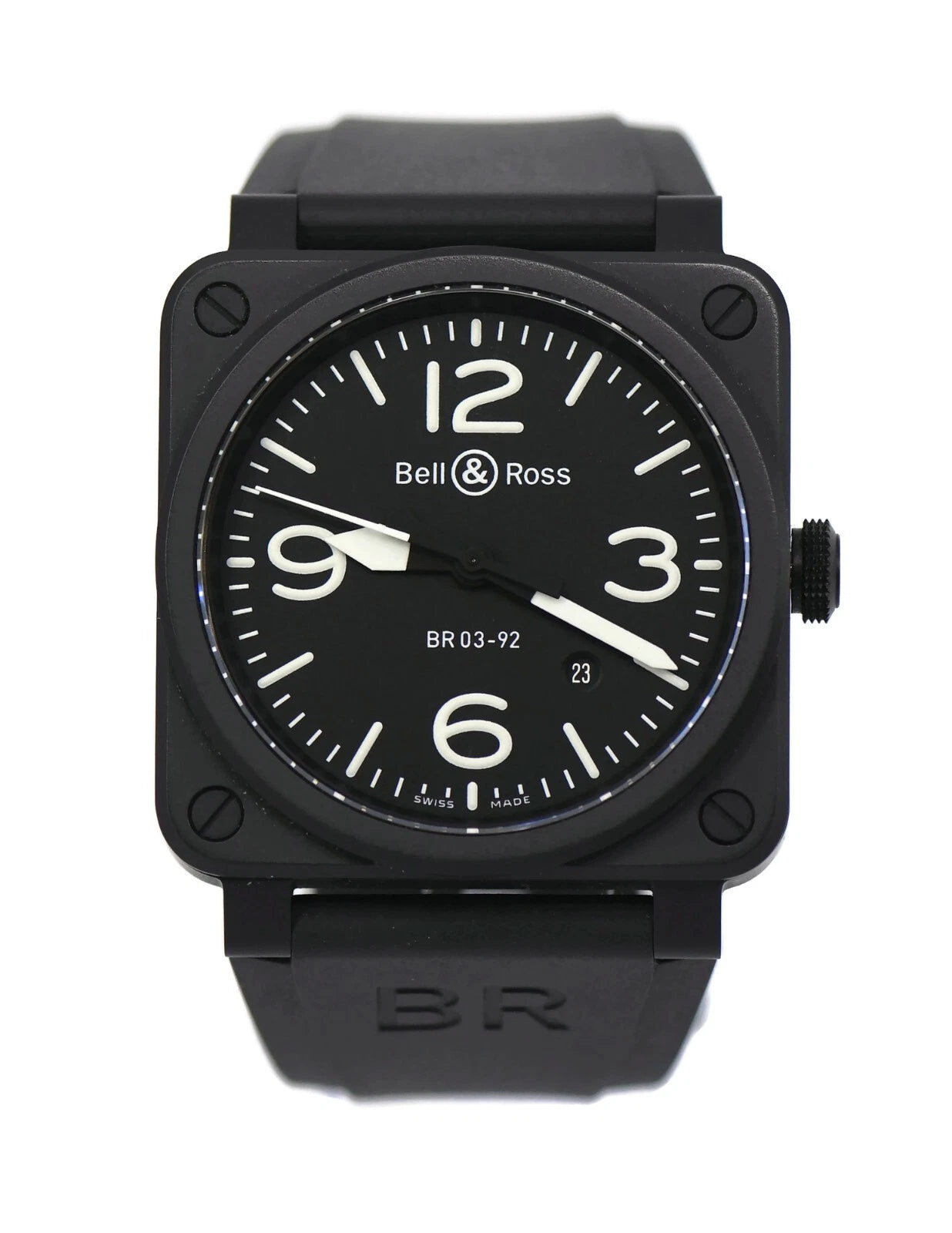 Bell & Ross Aviation Black Ceramic Watch BR0392