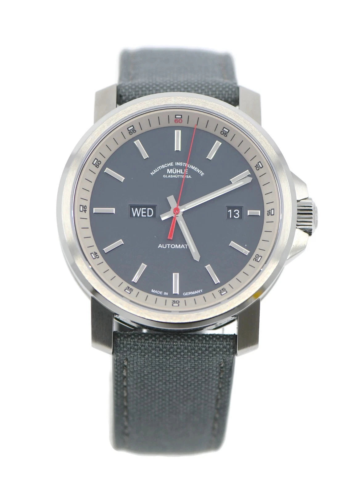 Muhle Glashitte 29er Stainless Steel Watch M1-25-34-CB