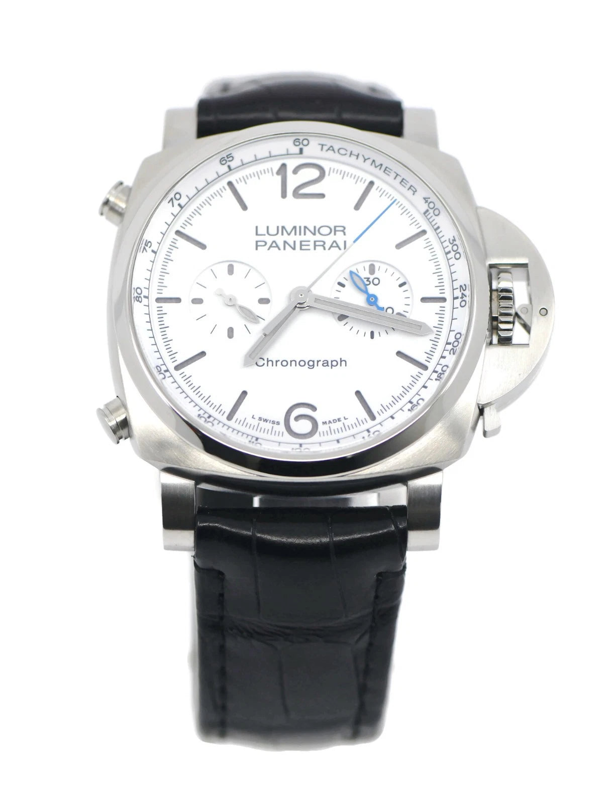 Panerai Luminor Chronograph Stainless Steel Watch PAM01218