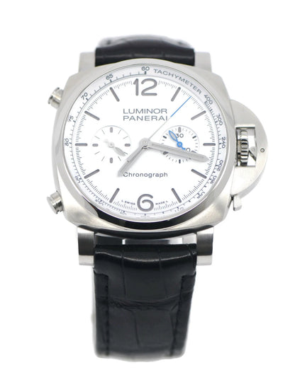 Panerai Luminor Chronograph Stainless Steel Watch PAM01218