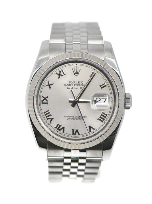 Rolex Datejust 36 Stainless Steel Watch 116234