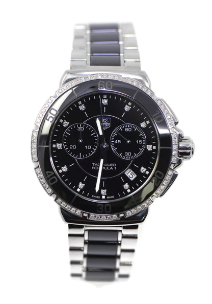 Tag Heuer Formula 1 Diamond Ceramic/Stainless Steel Watch CAH1212