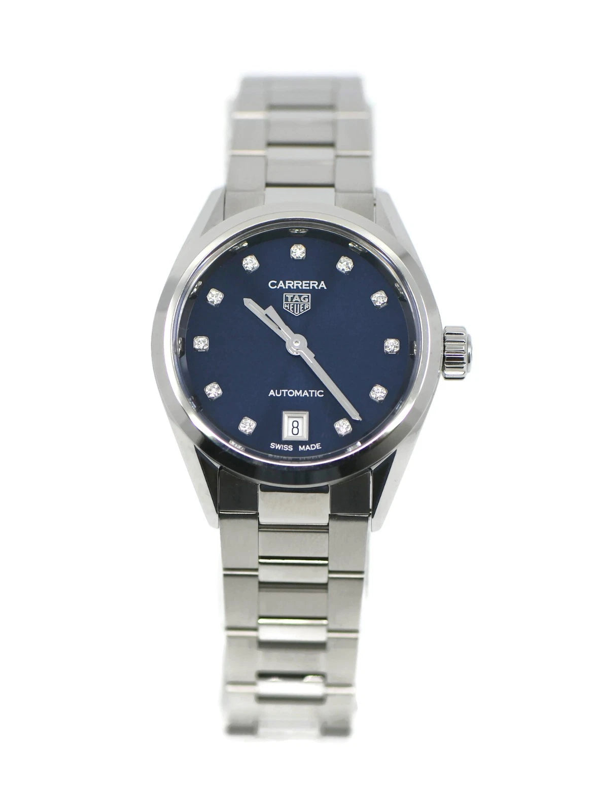 Tag Heuer Carrera Diamond Stainless Steel Watch WBN2413