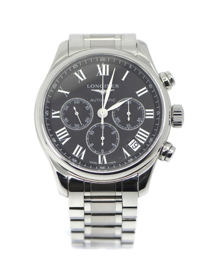 Longines Master Chronograph Stainless Steel Watch L2.693.4.51.6
