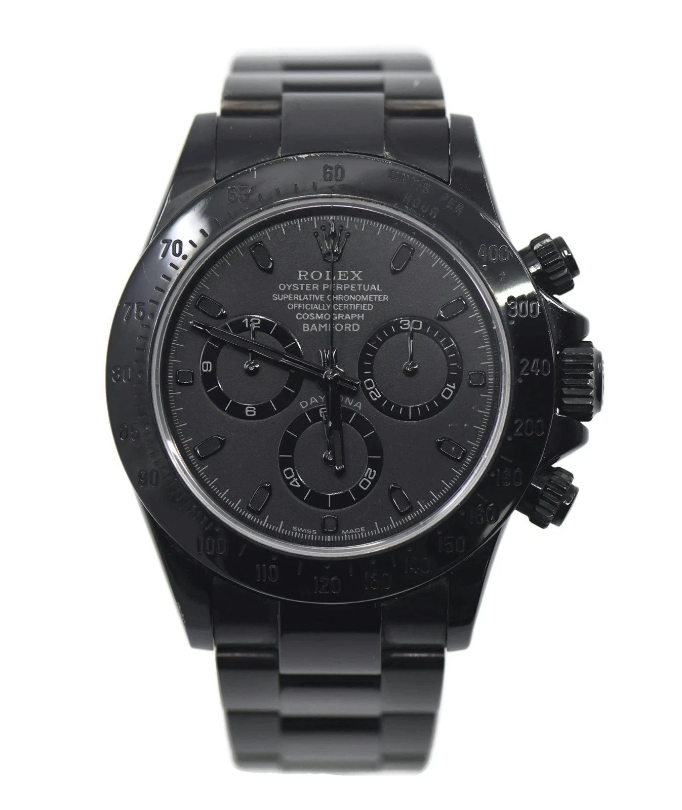 Rolex Daytona Bamford ADLC Stainless Steel Watch 116520