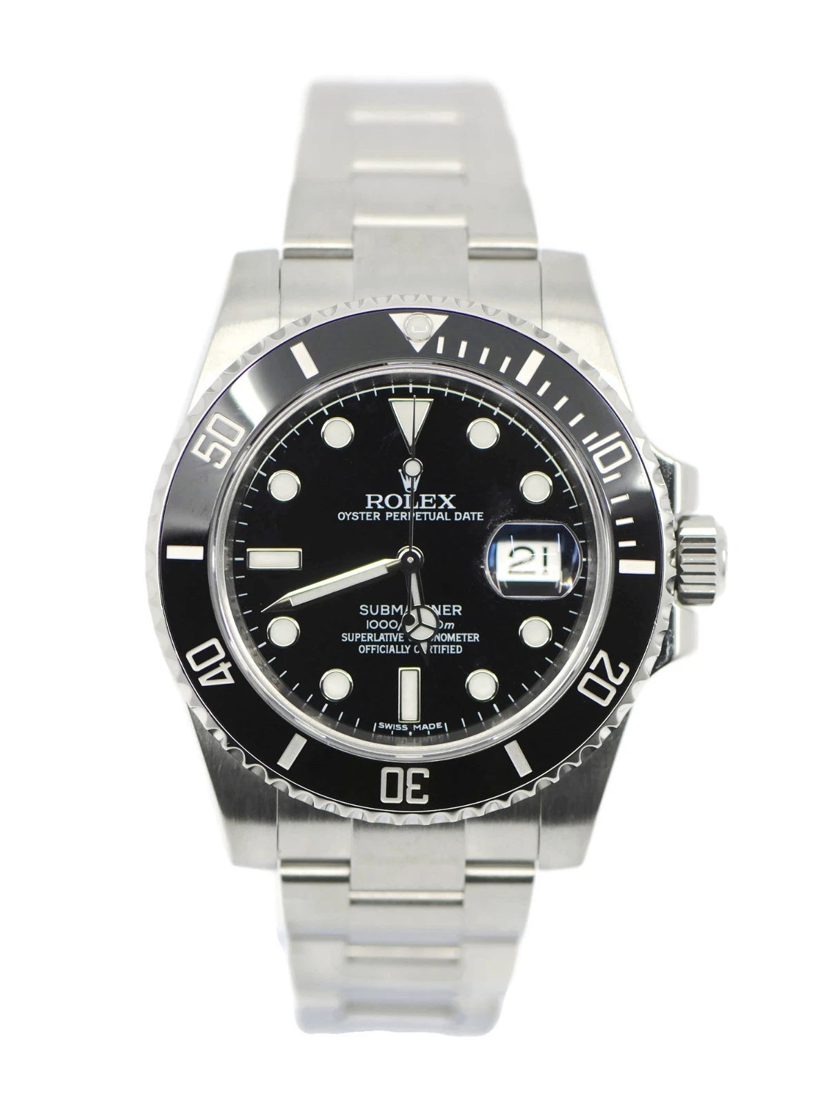 Rolex Submariner Stainless Steel Watch 116610LN