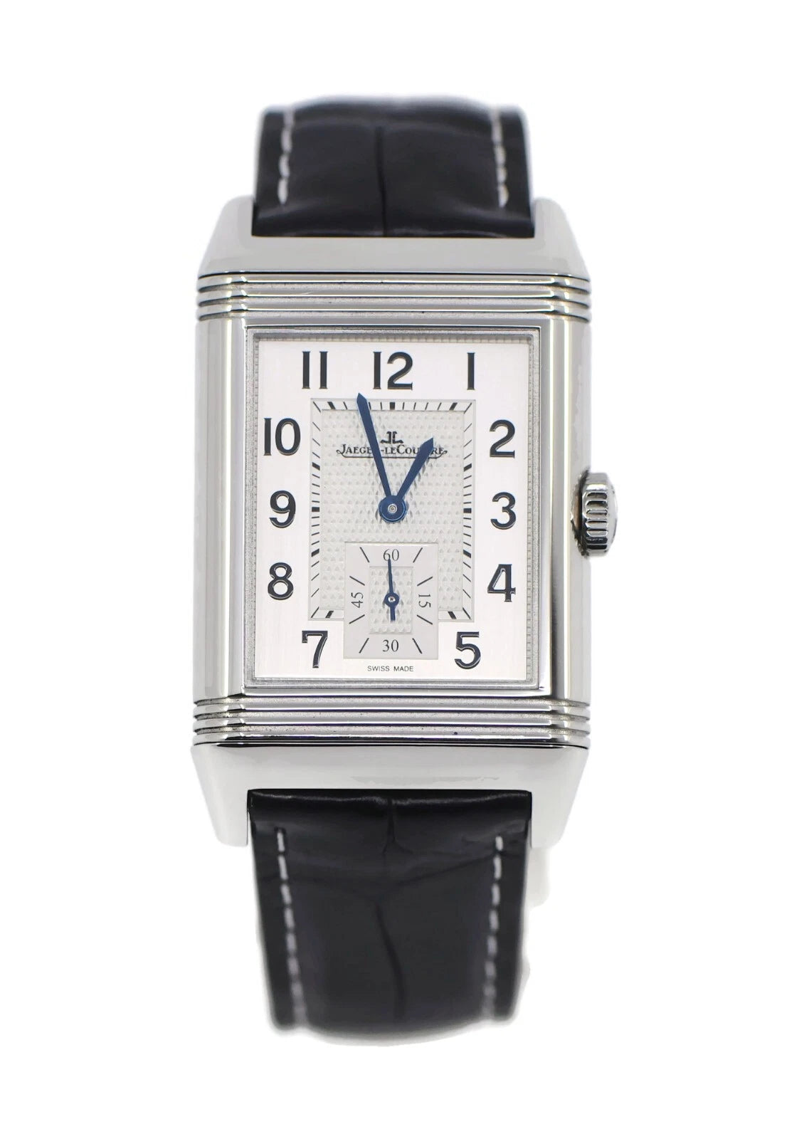 Jaeger LeCoultre Reverso Duoface Stainless Steel Watch Q3848420