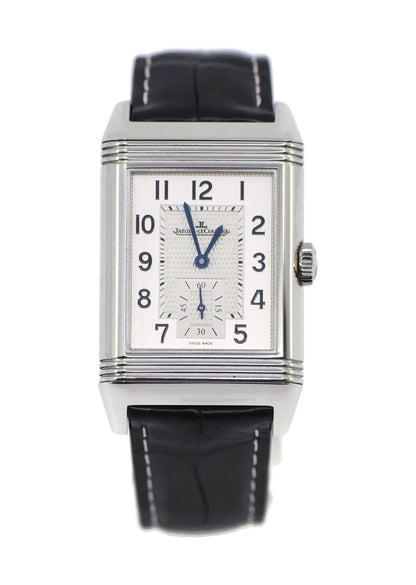 Jaeger LeCoultre Reverso Duoface Stainless Steel Watch Q3848420