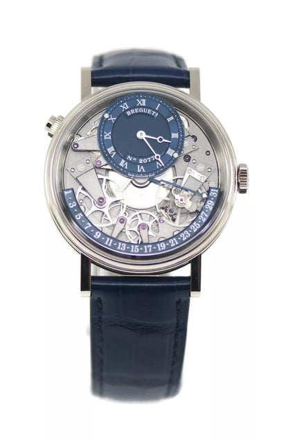 Breguet Tradition Retrograde 18K White Gold Watch 7597