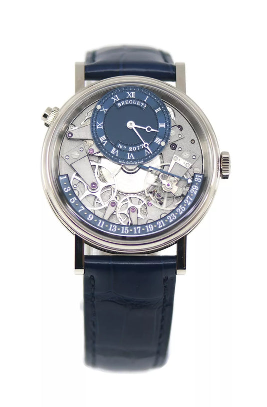 Breguet Tradition Retrograde 18K White Gold Watch 7597