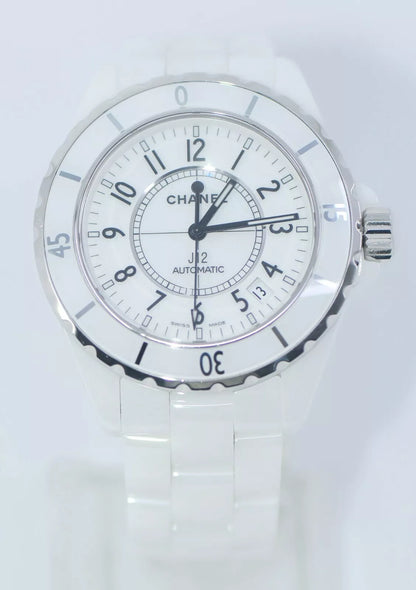 Chanel J12 White Ceramic Watch H0970