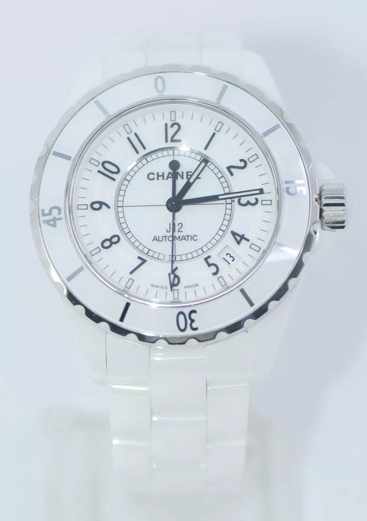 Chanel J12 White Ceramic Watch H0970