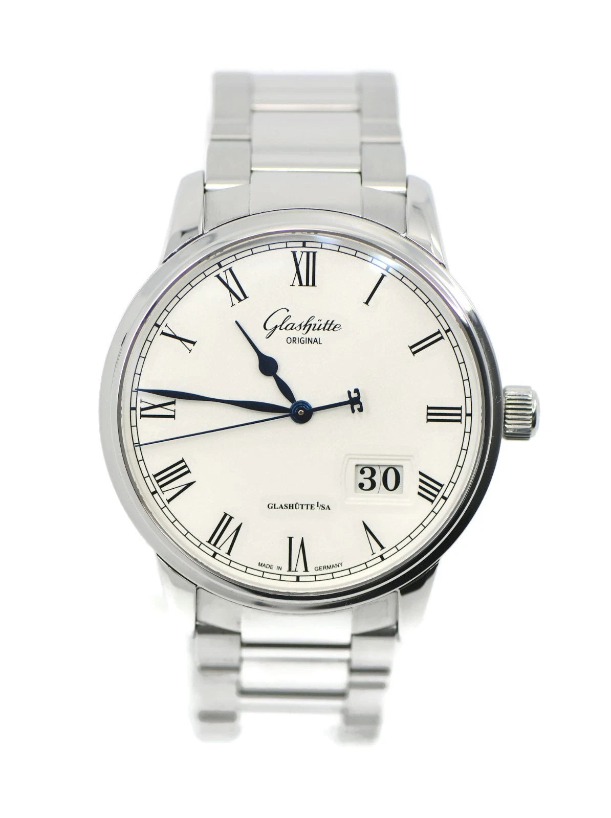 Glashutte Senator Stainless Steel Watch 100-03-32-42-14
