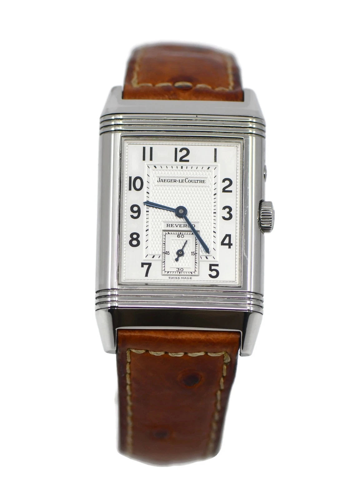 Jaeger LeCoultre Reverso Duoface Stainless Steel Watch 270.8.54
