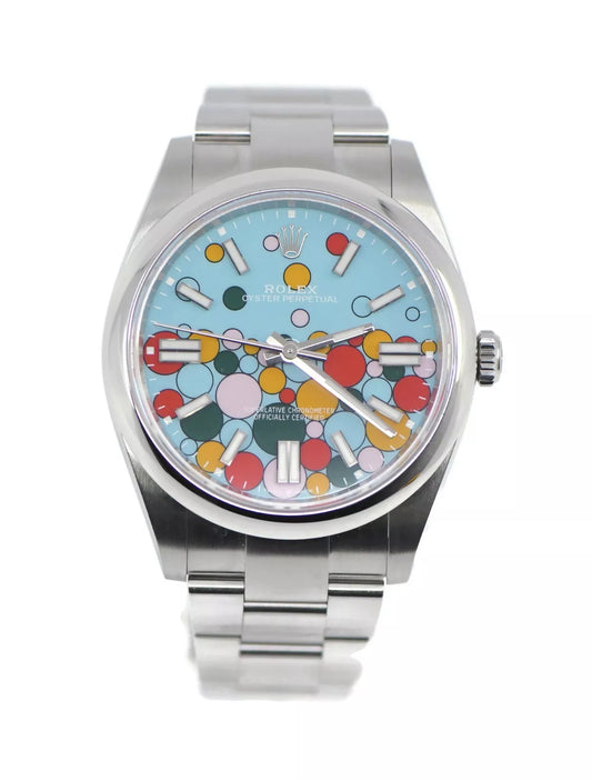 Rolex Oyster Perpetual 41 Celebration Stainless Steel Watch 124300