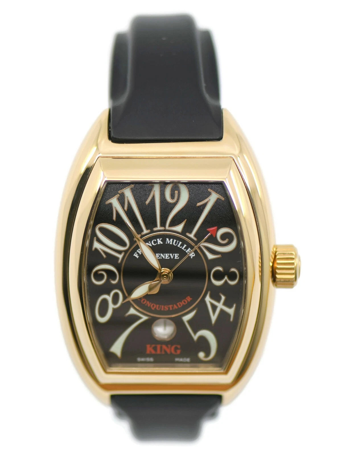 Franck Muller Conquistador King 18K Rose Gold Watch 8001 SC