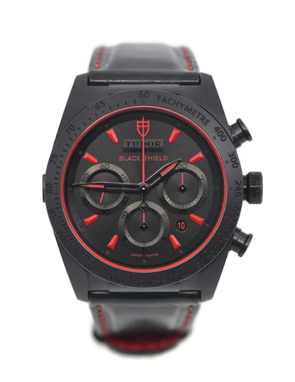 Tudor Fastrider Black Shield Ceramic Watch 42000CR