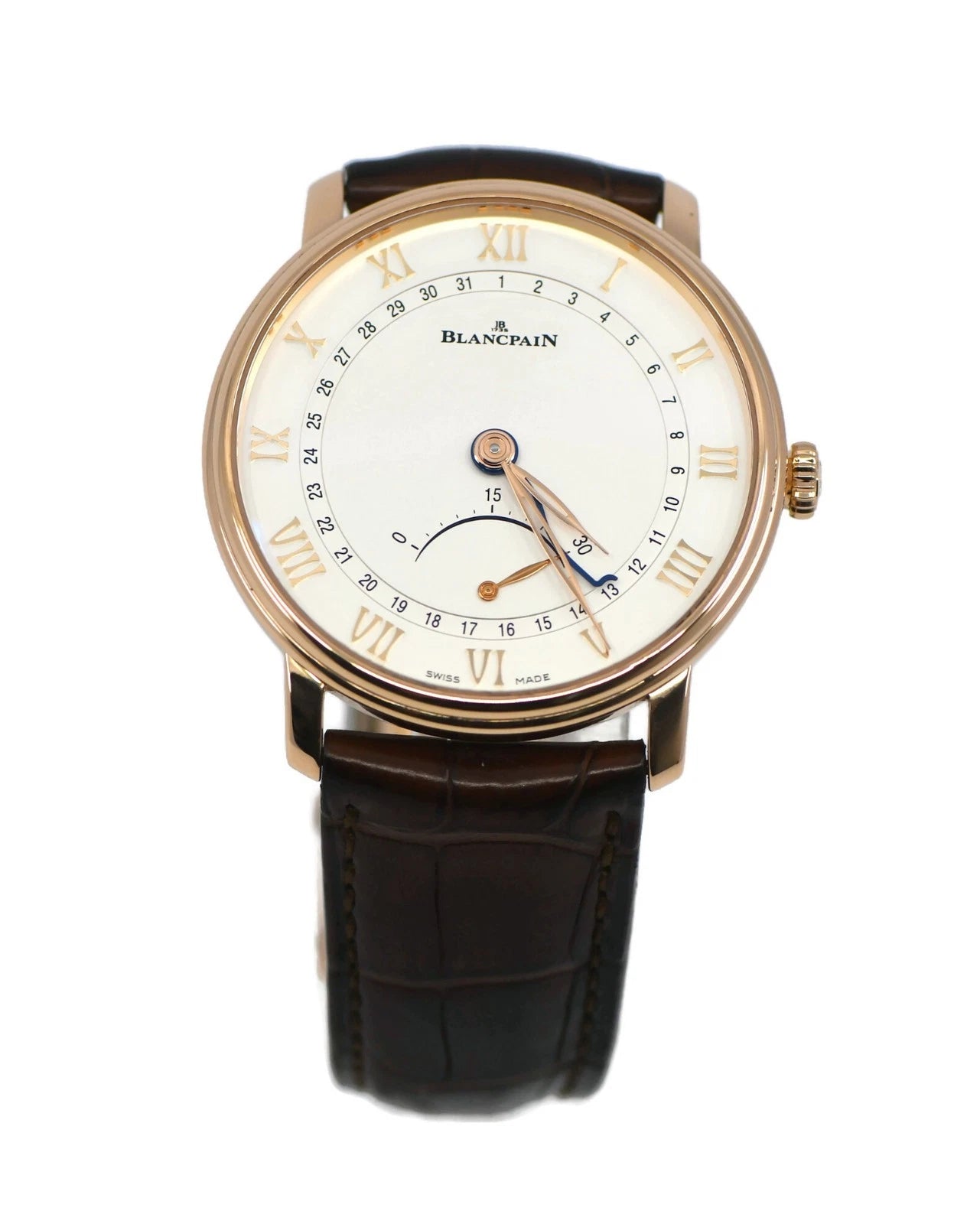 Blancpain Villeret Ultra-Slim 18K Rose Gold Watch 6653Q-3642-55B